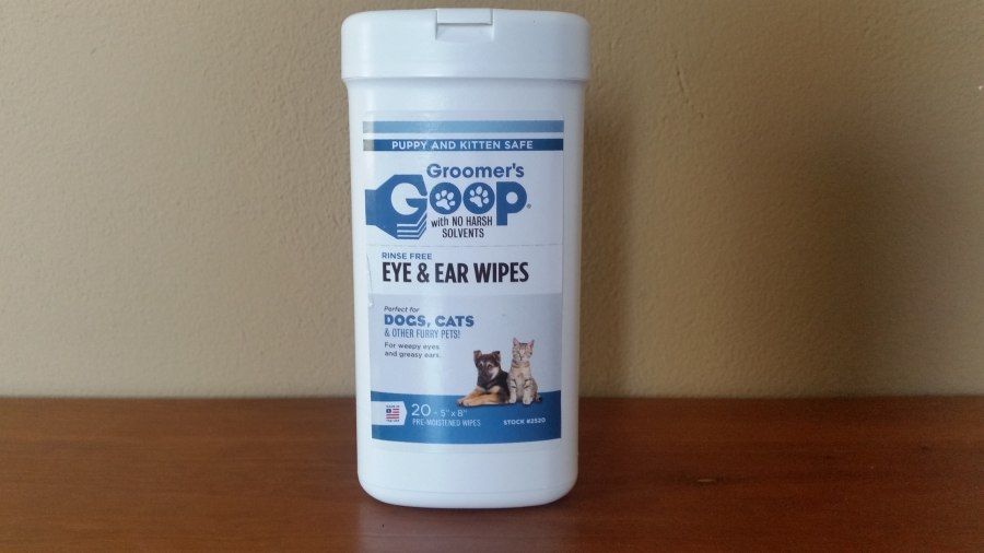 Groomers Goop Pet Ear and Eye Wipes