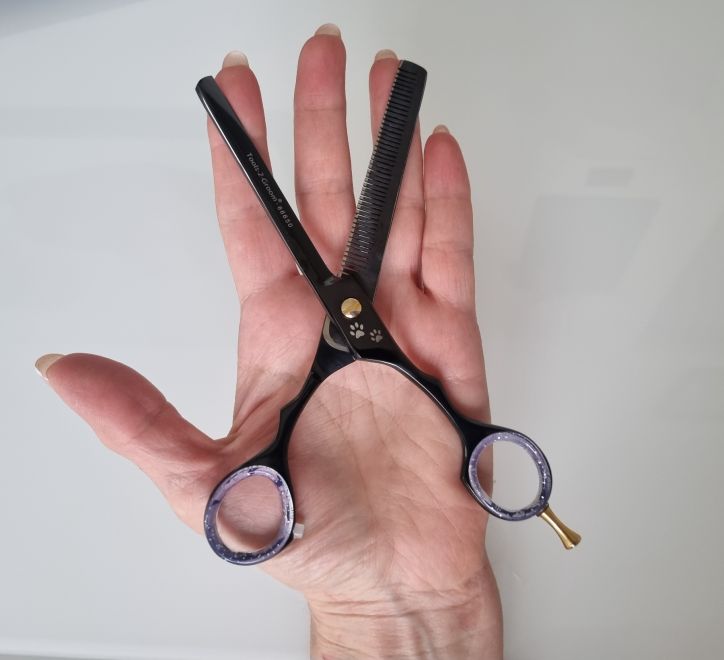 Forbice sfoltitrice (una lama dentata) 6,5"