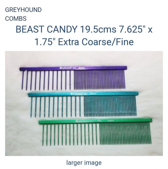 Pettine antistatico Greyhound by Ashley Craig - Beast (colori assortiti)